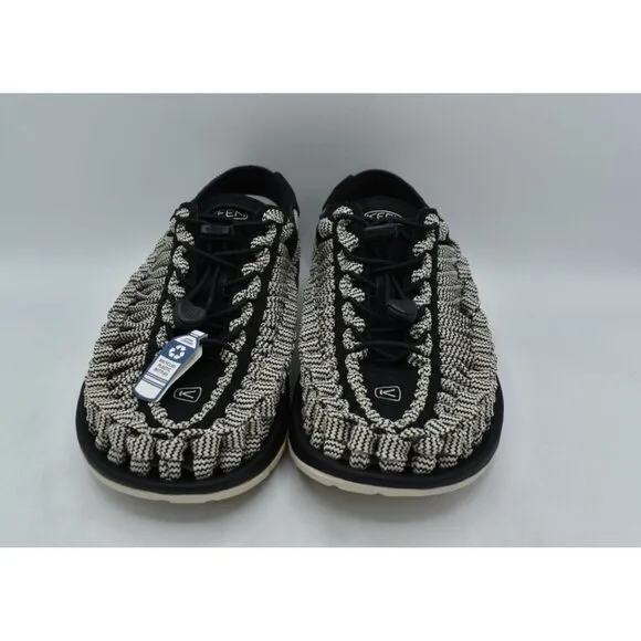 Keen Mens Size 8 Uneek Flat Cord Black Birch Sneakers Sandals Shoes