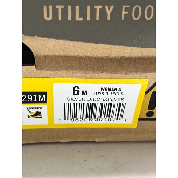 Keen Utility Dillon Carbon Toe Sneakers Work and Safety Silver Birch Women's 6 W