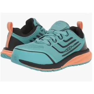 Keen Utility Minneapolis Teal Carbon Fiber Safety Toe Work Shoes Sneakers 8.5 M