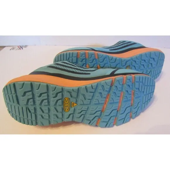 Keen Utility Minneapolis Teal Carbon Fiber Safety Toe Work Shoes Sneakers 8.5 M