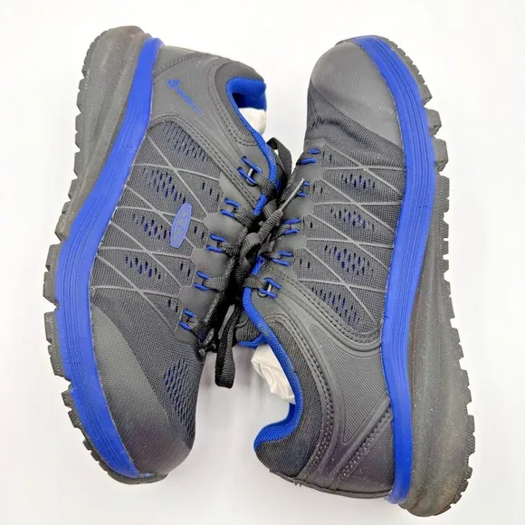 KEEN Utility Women's 7.5W Konnectfit Vista Energy Blue Black Soft Toe Sneakers