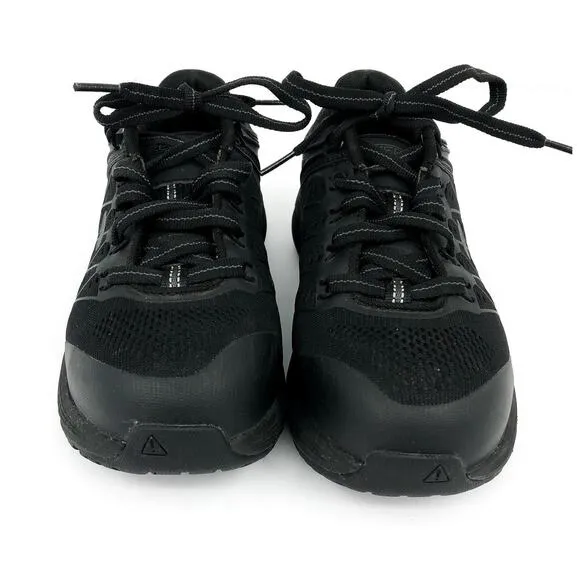 KEEN Utility Womens Vista Energy Work Sneakers 6 WIDE Black Comp Toe EH SR NIB
