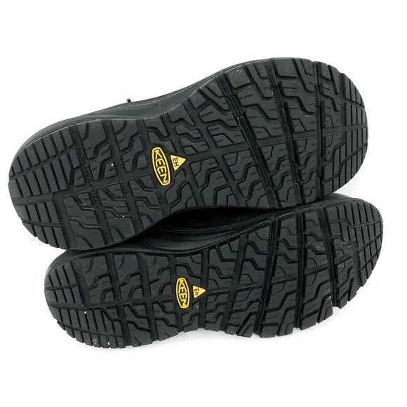 KEEN Utility Womens Vista Energy Work Sneakers 6 WIDE Black Comp Toe EH SR NIB