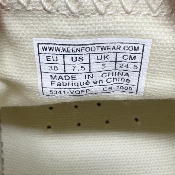 Keen Ventura Canvas Trail Sneakers
