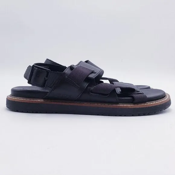 Keen Women's Size 10 Lana Z-strap Sandal Black Leather Slingback Flat Comfort