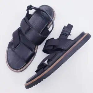Keen Women's Size 10 Lana Z-strap Sandal Black Leather Slingback Flat Comfort