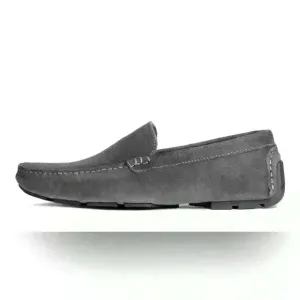 Kenneth Cole Reaction World Hold On Men's Size 9 Gray Suede Leather Slip On New