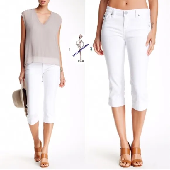 KFTK Natalie Crop Jeans