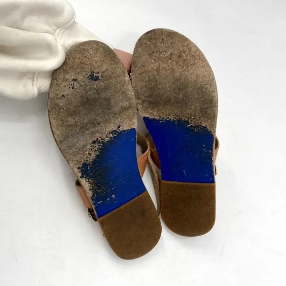 KYMA Mykonos leather strap sandals