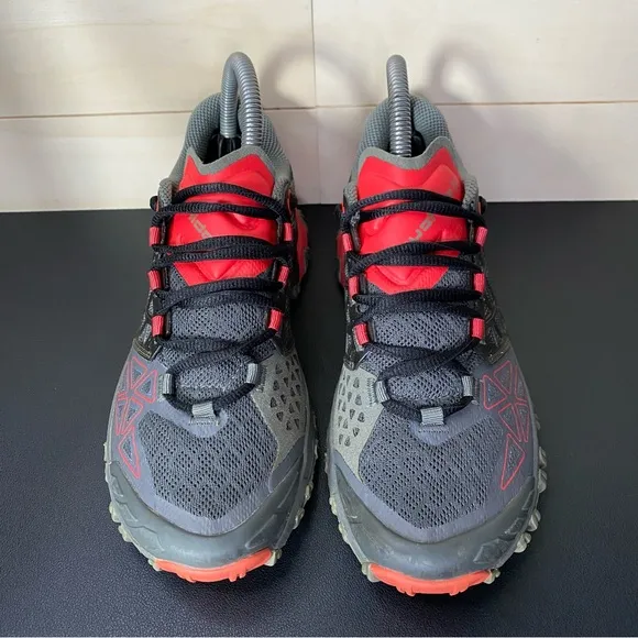 La Sportiva Bushido 2 Trail Shoes Women's Size 6.5 Sneakers Red Gray Hiking