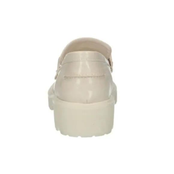 La Strada Loafer Street Beige Vegan Leather Women Moccasins Size EUR 38 ( US 8 )