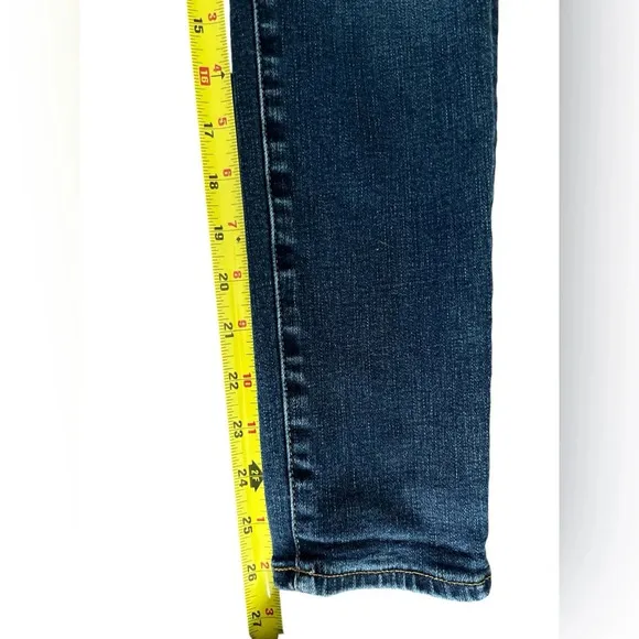 Ladies AG The Stevie Ankle, Mid-Rise Slim Straight Jean, Size 27