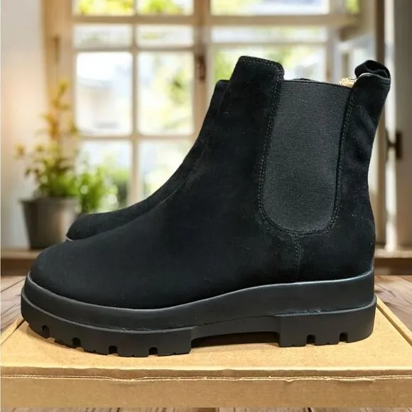 L'Amour Des Pieds $295 Neyna Boots Booties Black Size 11