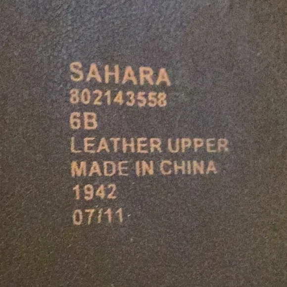 𝅺LAUREN Sahara Leather Boots