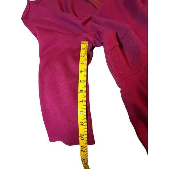 LaVia 18 Cranberry Knit  Fit and Flare Dress - Size 46