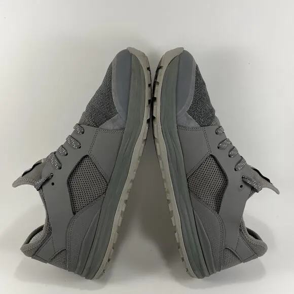 LEMS Mesa Men's Size 11 D Pewter Knit Gray Trail Running Shoes Hiking Sneakers