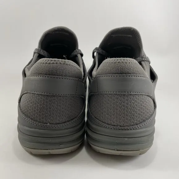 LEMS Mesa Men's Size 11 D Pewter Knit Gray Trail Running Shoes Hiking Sneakers