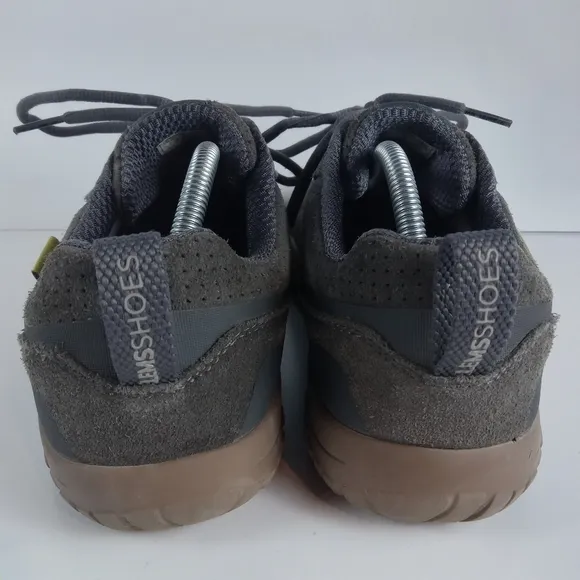 Lems Primal Zen Sneakers Mens Size 11 Gray Suede Barefoot Minimalist Trail Shoes