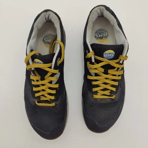 LEMS Trailhead Onyx Minimal Lightweight Running Hiking Zero Drop Shoes Mens 12D
