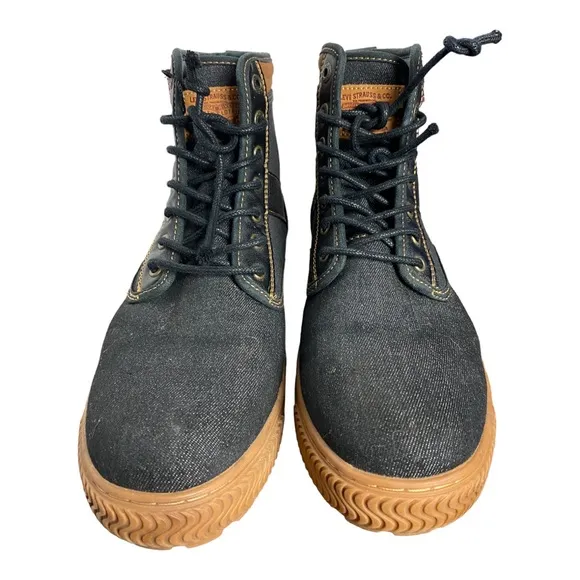 Levi Strauss &amp; Co Denim High Top Boots