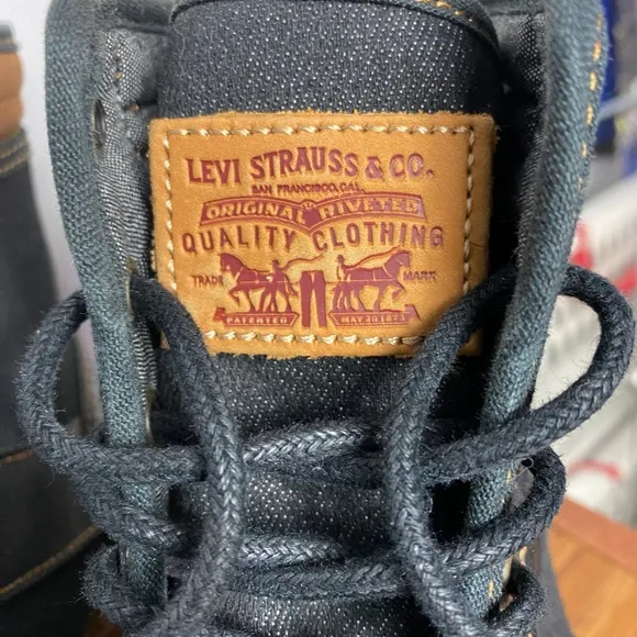 Levi Strauss &amp; Co Denim High Top Boots