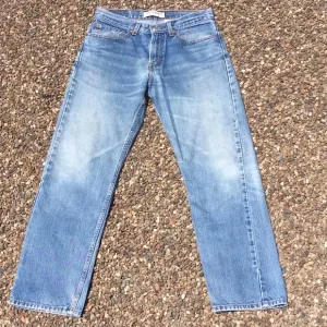 Levis 505 jeans. Amazing color and fade!.