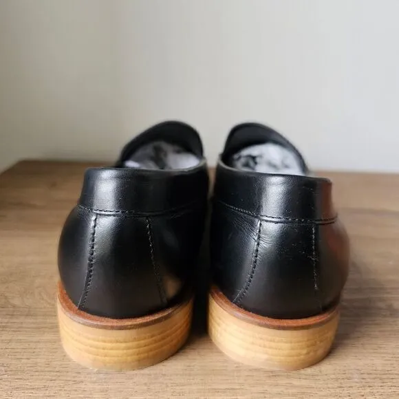 LIKE NEW EVERLANE BLACK LEATHER POINTY LOAFERS SIZE 11 WOMENS