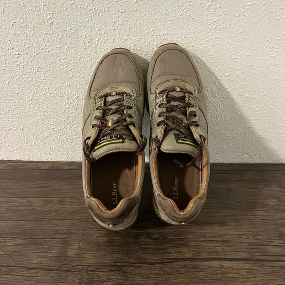 L.L.‎ Bean Katahdin Suede Athletic Trail Sneakers Shoes Green Mens Size 11 D