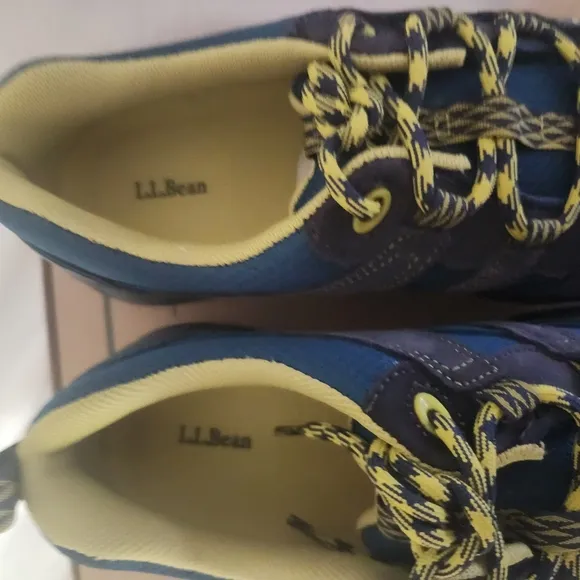 L.L. Bean Kids' Trail Model Low Hiker Shoes Youth Big Kid Sz 5 Twilight Blue NIB