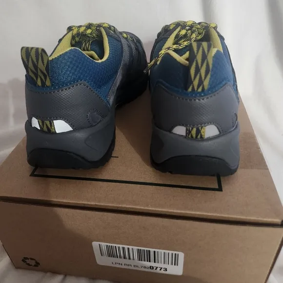 L.L. Bean Kids' Trail Model Low Hiker Shoes Youth Big Kid Sz 5 Twilight Blue NIB