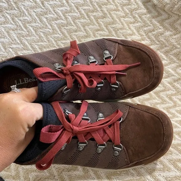 L.L Bean Vista Low Lace Hikers Trail Sneakers