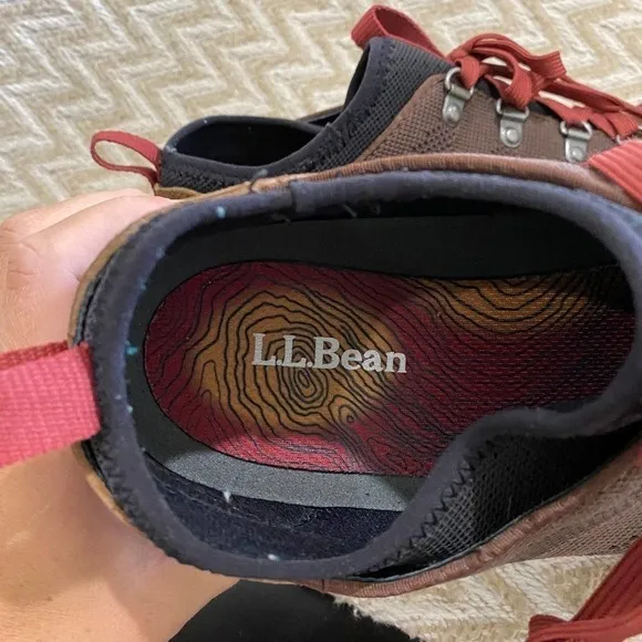 L.L Bean Vista Low Lace Hikers Trail Sneakers