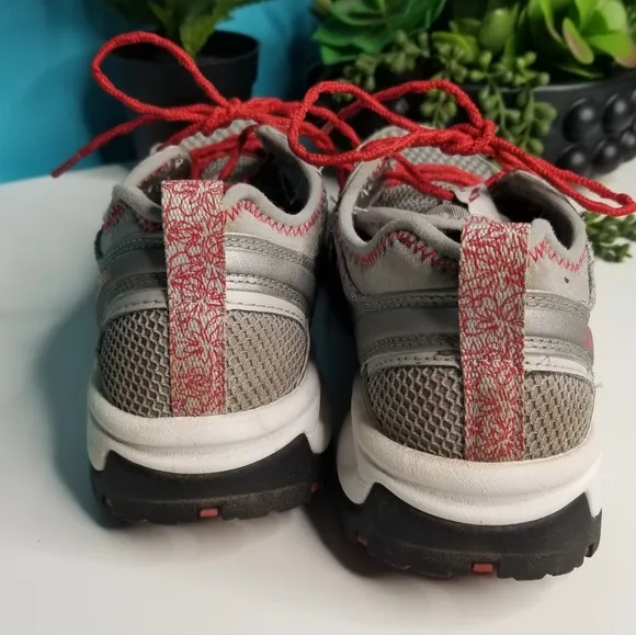 LLBean Hiking/Trail Sneakers Red Grey