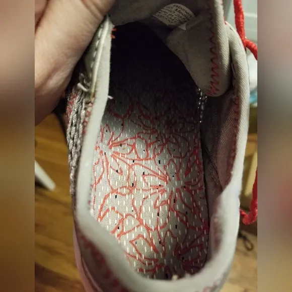 LLBean Hiking/Trail Sneakers Red Grey