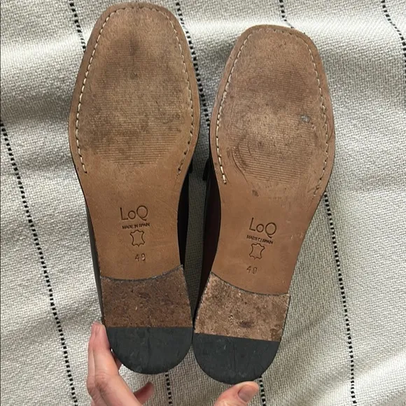 LOQ women’s Brown Loafers size 40