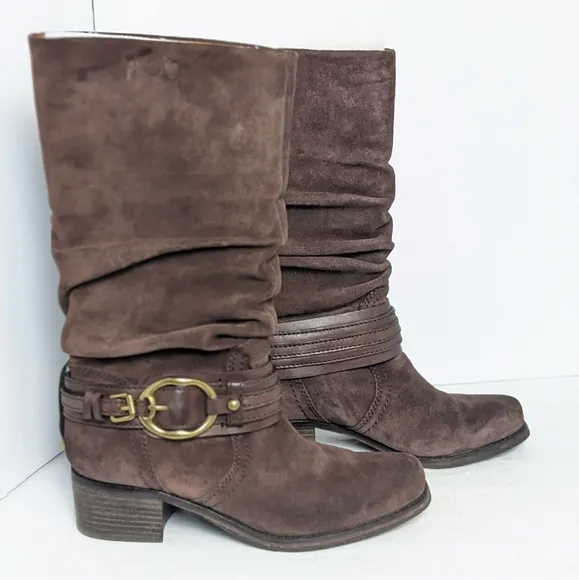 Lucky brand knee high boots