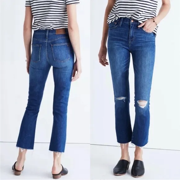 Madewell | 10” High Riser Demi Boot Jeans