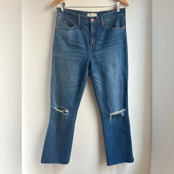 Madewell | 10” High Riser Demi Boot Jeans