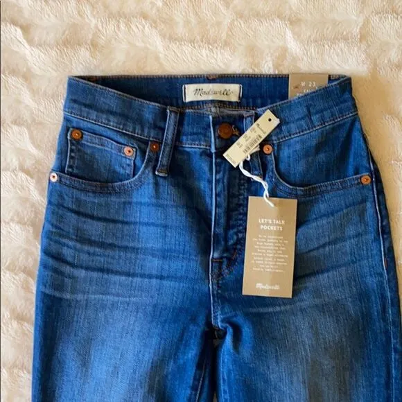 Madewell Cali Demi-Boot Jeans Back-Seam Edition 23
