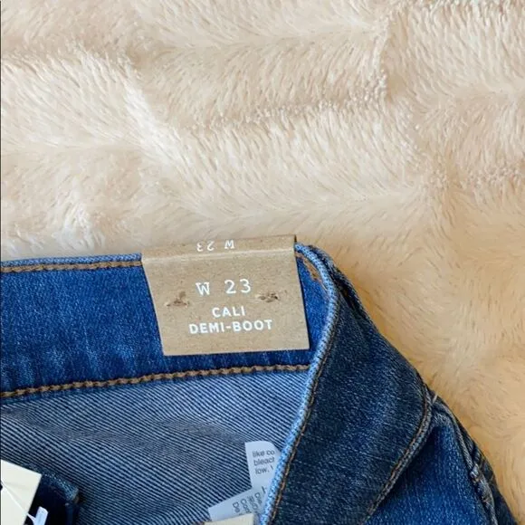 Madewell Cali Demi-Boot Jeans Back-Seam Edition 23