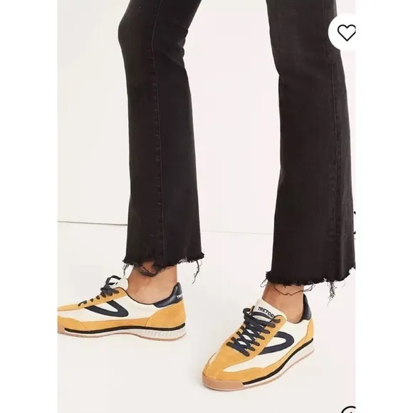 Madewell Cali Demi-Boot Jeans Berkeley Black Chewed-Hem