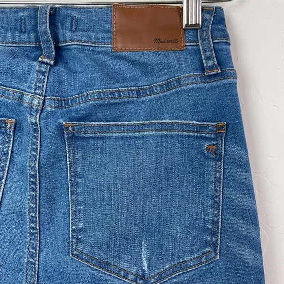 Madewell Cali Demi-Boot Jeans Bronson Wash: Button-Front Edition J0512, Size 25