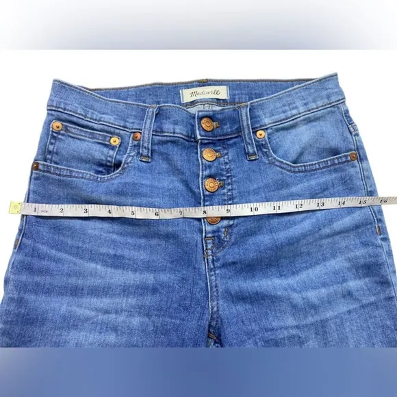 Madewell - Cali Demi-Boot Jeans Button-Front Edition