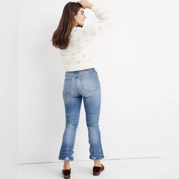 Madewell - Cali Demi-Boot Jeans Button-Front Edition