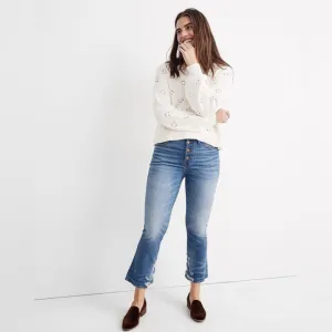 Madewell - Cali Demi-Boot Jeans Button-Front Edition