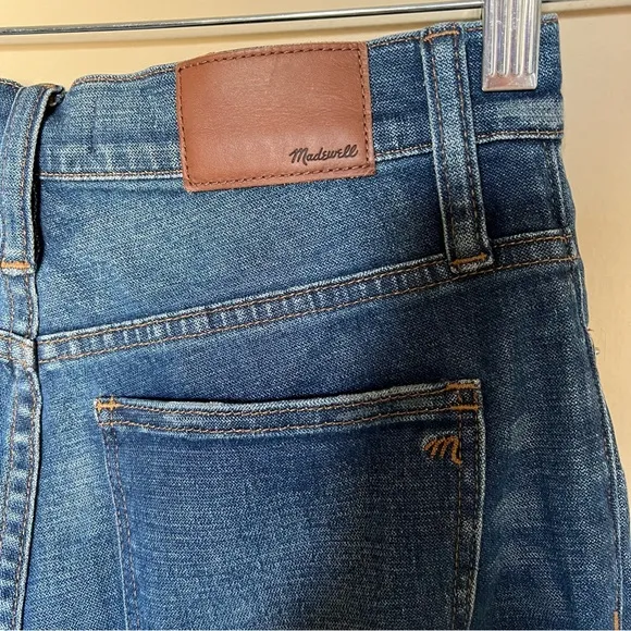 Madewell Cali Demi Boot Jeans Distressed Edition
