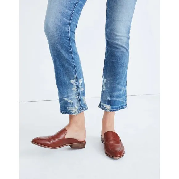 Madewell Cali Demi-Boot Jeans in Bess Wash: Button-Front Edition Women's 30