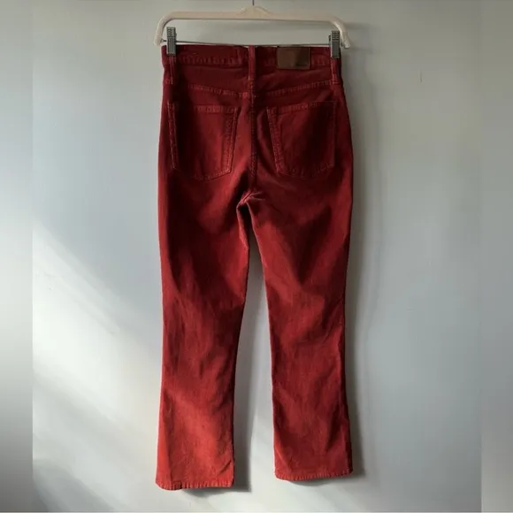 Madewell Cali Demi-Boot Jeans in Corduroy:Button-Front Edition Size 25