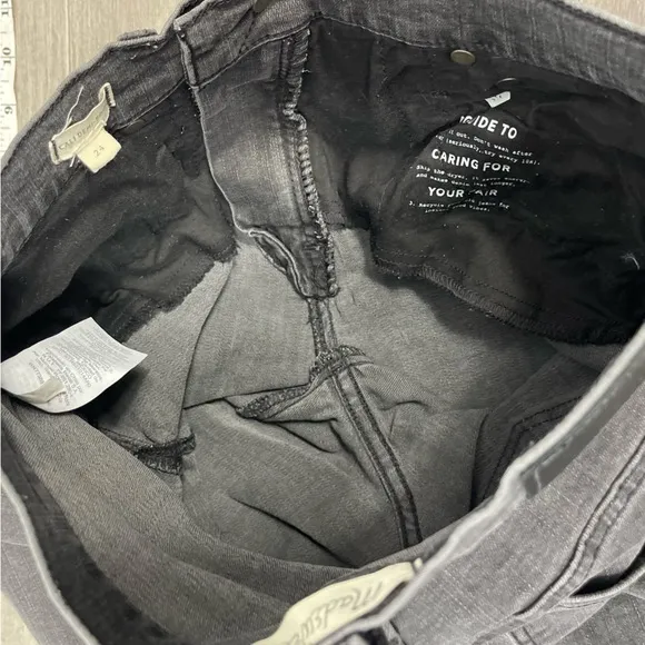 Madewell Cali Demi Boot Jeans in Hollindale Wash: Gusset Edition AA608 Ankle 24