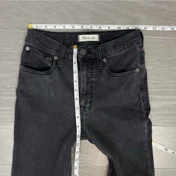 Madewell Cali Demi Boot Jeans in Hollindale Wash: Gusset Edition AA608 Ankle 24